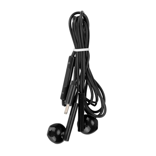 Type C -kuulokkeet, melunvaimennus, HD-puhelut, langalliset nappikuulokkeet mikrofonilla Huaweille, musta
