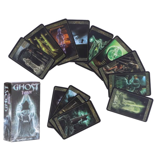 Fate Divination Tarot Deck Engelsk Spådom Tarotkort Brädspel för Nybörjare