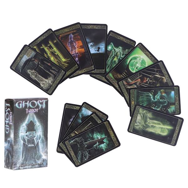 Skæbne Divination Tarot Deck Engelsk Fortune Telling Tarot Kort Brætspil for Begyndere