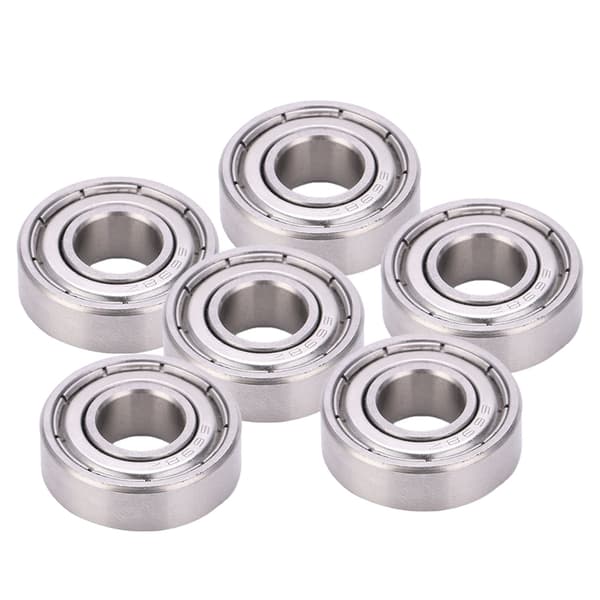 10 stk. Miniaturelejer Rustfrit stål Rulleværktøj til decelerationsenhed S698ZZ 19x8x6mm