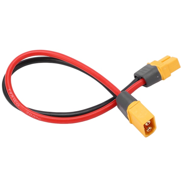 RC-batteriadapterkabel XT60 hunn til hann 14AWG 23,5 cm forlengelseskabel