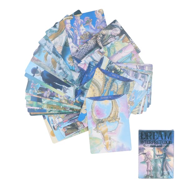 36 stycken drömtolkningskort Oracle Deck Subconscious Selfconscious Past Present Future Telling