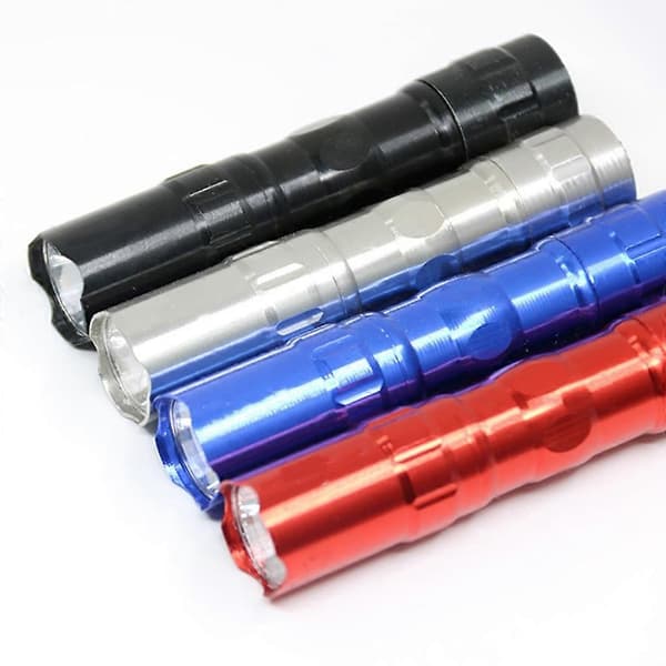 LED Flashlight Strong Flashlight Small Flashlight Waterproof Black