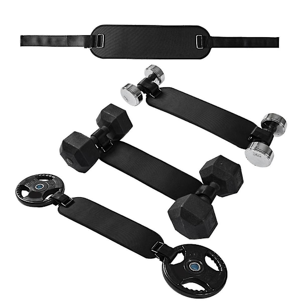 Höftlyftsbälte med vaddering för hantlar Kettlebells Vikter Träning Knäböj Utfall Dips Hemmagym Träning-B10