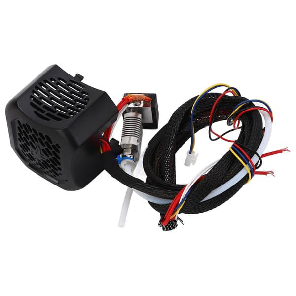 Komplet Hotend-sæt 3D-printertilbehør Hot End-sæt med dobbelte ventilatorer til Ender 3 V2 DC24V