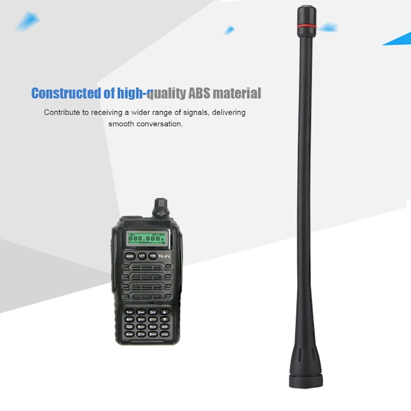 Walkie talkie radioantenne UHF passer til ICOM IC F4 IC F21 IC F24 IC F25