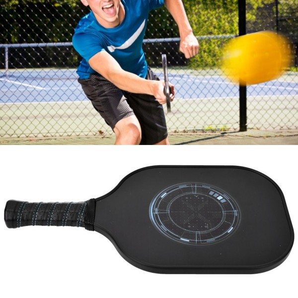 Outdoor Sport Bærbar Carbon Fiber Pickleball Paddle Racquet Trening Optimal ballkontroll