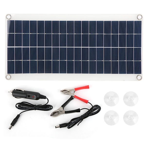 8W 18V Multifunksjonelt solcellepanel Polysilisium solcellepanel for utendørs camping