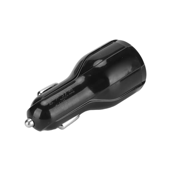 12-24V Bilopladeradapter USB Bilcigarettænderadapter med LED-lys til iPhone