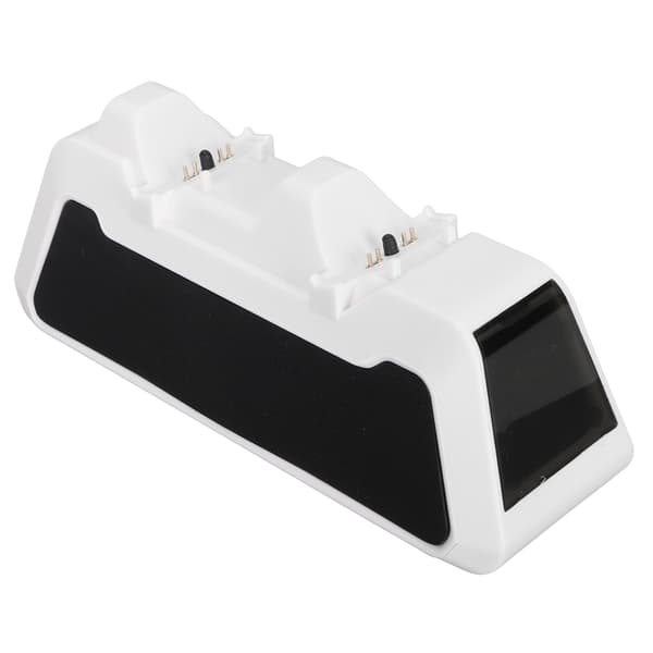 Dobbelt controller-ladestation til PS5 hurtigopladningsdockingstationoplader til PS5-controller med opladningsindikator