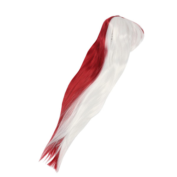 Kvinne Anime Cosplay Parykk Fargeblokk Lang Rett Anime Character Justerbar Syntetisk Parykk for Halloween Cosplay Party