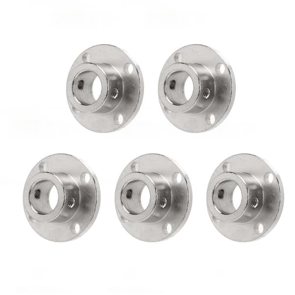 5 st flänskopplingsanslutning styraxelstöd kopplingsbeslag 12 mm innerdiameter