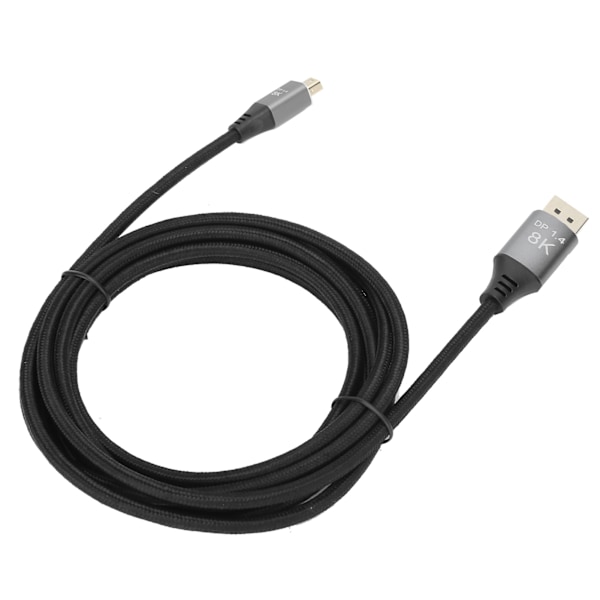 Versjon 1.4 Mini DP til DP-kabel Toveis gjensidig konvertering for Displayport-linje 4K@144Hz HD-kabel for datamaskiner TV-er projektorer skjermer 3 meter