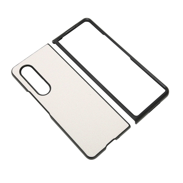Skyddande mobilfodral Bling Telefonfodral Repskyddande Glitterfodral för Galaxy Z Fold 3 Blinkande Vit