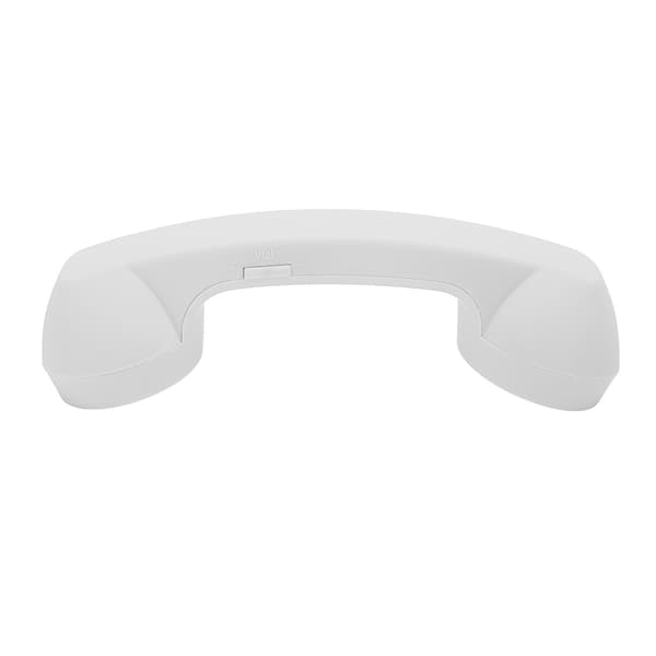 Bluetooth telefonhåndsett Retro strålingssikkert oppladbart trådløst mobiltelefonhåndsettmottaker Hvit