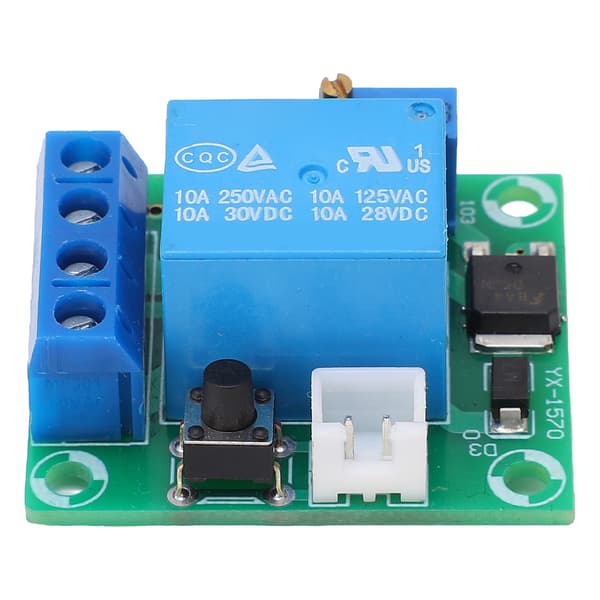 2 st batteriunderspänningsskyddskort PCB lågspänningsavstängningsmodul under 10MA 12V