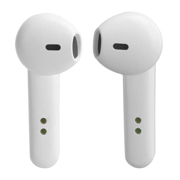 Q8 Trådløse Bluetooth-øretelefoner 5.1-øretelefoner med digital mængdevisning til sport Hvid