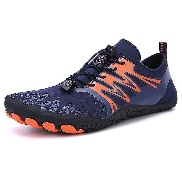 Barefoot Trail Running Beach Shoes for Men DarkBlue