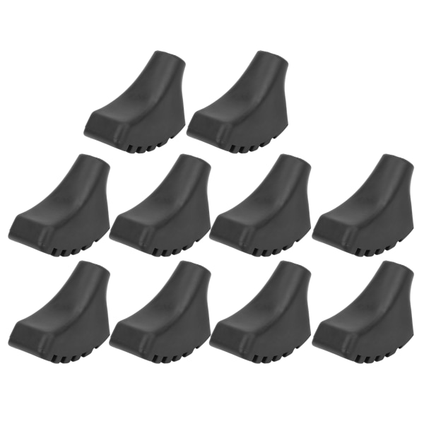 10 stk Walking Stick Pad PVC Vandrestang spids endebeskytter til udendørs vandreture