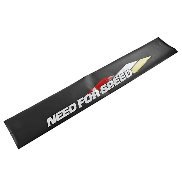 130x21cm Universal PVC Bil Reflex Sticker Främre Vindruta Dekorativa Dekaler med Skrapa kompatibel med Bil Behöver kompatibel med Hastighet
