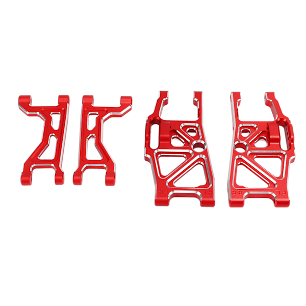 Aluminiumlegering Forreste Bageste Øvre Nedre Oplegningsarme til Traxxas 1/10 MAXX 2.0 RC Bil Rød