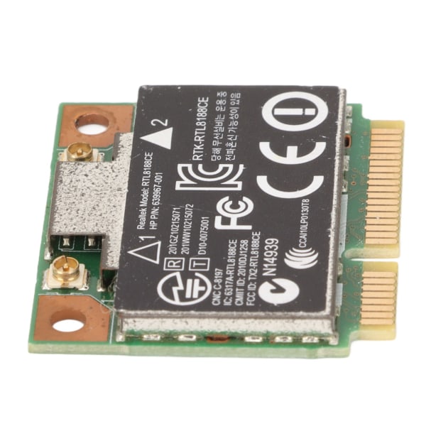 PCI E WiFi-kort 150 Mbps Stöd 802.11 B/G/N Mini PCI E RTL8188CE WiFi-kort för bärbar stationär dator Minidator