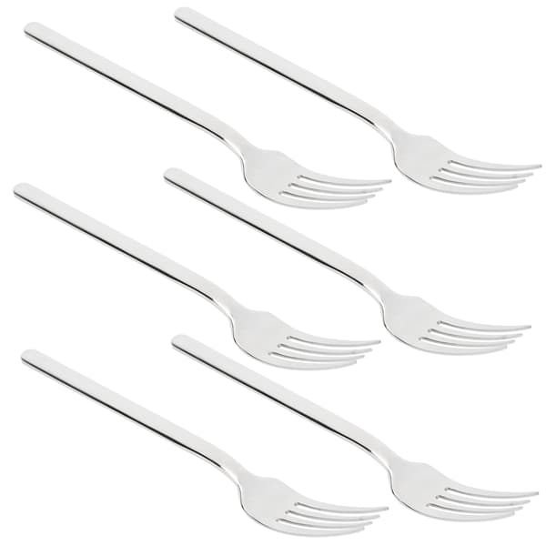 12 stk. 316 rustfrit stål middagsgaffelsæt til køkken, spisestue, daglig brug