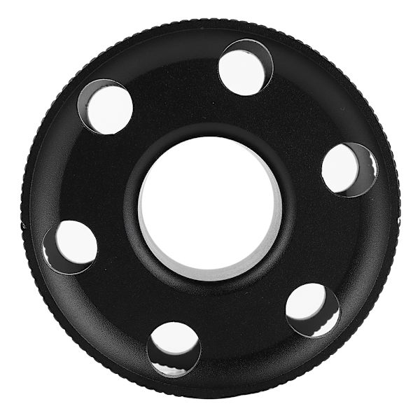 Aluminiumlegering Scuba Diving Fingerspole Reel Dykker Undervanns Snorkling Tilbehør (Svart)
