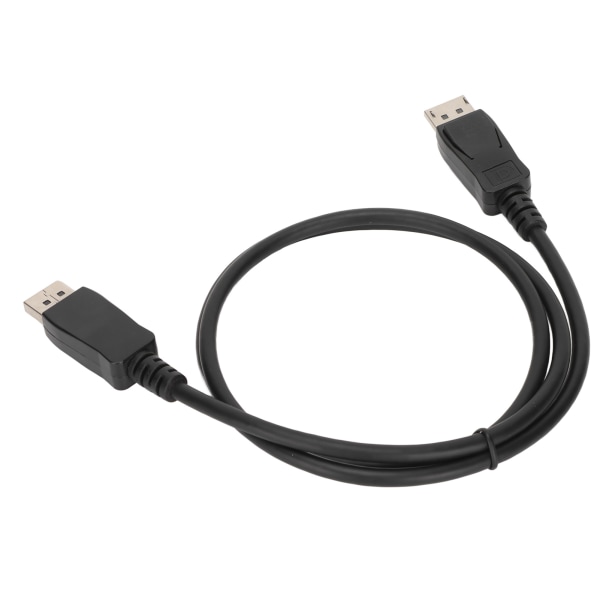 DP-uros-DP-uroskaapeli nopea 32AWG 4K 60Hz HD DisplayPort-kaapeli pölysuojalla 1m / 3,3ft