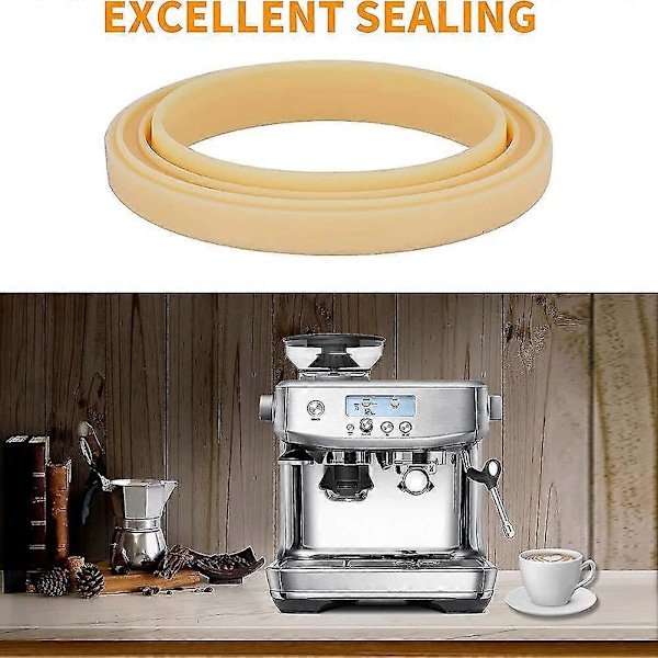 54mm Silikonring 3-pack för Espressomaskin Brygghuvudspackning - Kompatibel med Sage 878/870/860/840/810/500/450/5
