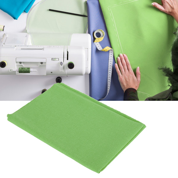 DIY sy bomull linne broderi tyg tyg kläder tillbehör hantverk enfärgad för heminredning15#