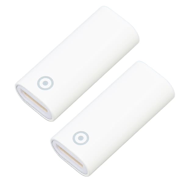 2 stk. opladningsadapter lille kompakt stylus-opladningsadapter erstatning til IOS Pencil til Lightning til Lightning