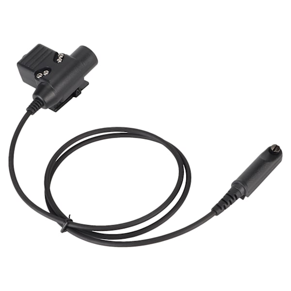 U94 PTT-adapterkabel 35,4 tommer Walkie Talkie Headset-forbindelseskabel Passer til Baofeng UV9R UV 9R Plus UV XR BF A58