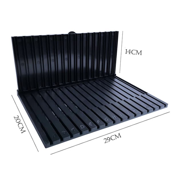 Plastikmodelplade Organizer Foldbar Hyldeholder til Modelfremstillingstilbehør
