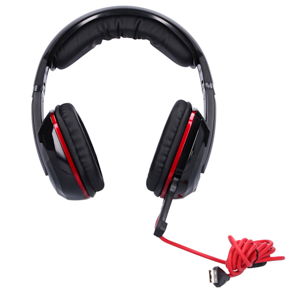 G909 Gaming-hörlurar Virtuell 7.1 Stereo Trådbunden Vibrerande Headset med Mikrofon för PC Dator