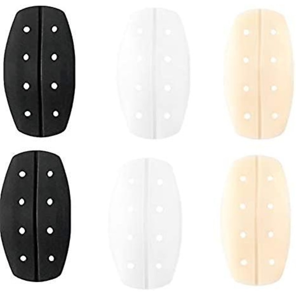 Silicone Bra Strap Cushions - Non-slip Shoulder Pads (3 Pairs)