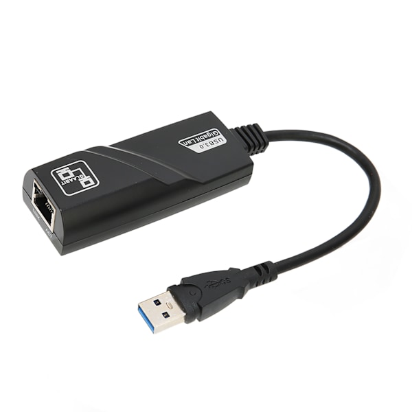 USB 3.0 Ethernet-adapter 1 Gbps overføring Bred anvendelighet Bryter Ethernet-adapter for bærbar PC nettbrett