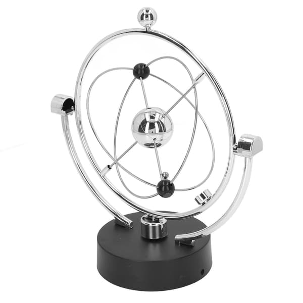 Perpetual Motion Swing Ball Elektronisk Solsystem Magnetisk Sving Energi Bane Bordpynt