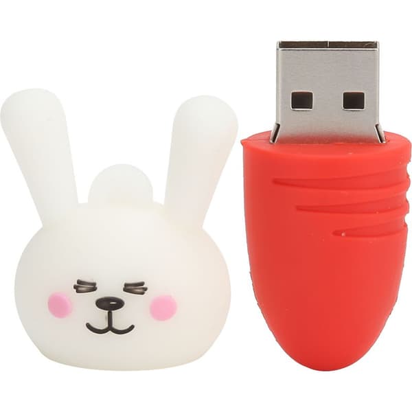 Sød Kanin 16GB USB 2.0 Flashdrev til Datalagring og Deling