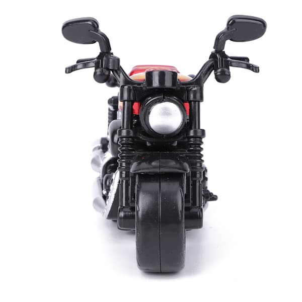 Alloy Motorcykel Legetøjsmodel Høj Simulation Børn Kid Træk Tilbage Køretøj Legetøj (Rød)