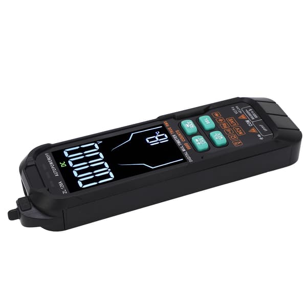 Digitalt multimeter 6000 tællinger DC AC strøm voltmeter tester kapacitans Ohm diode multimeter strømførende ledning tester værktøj 600V