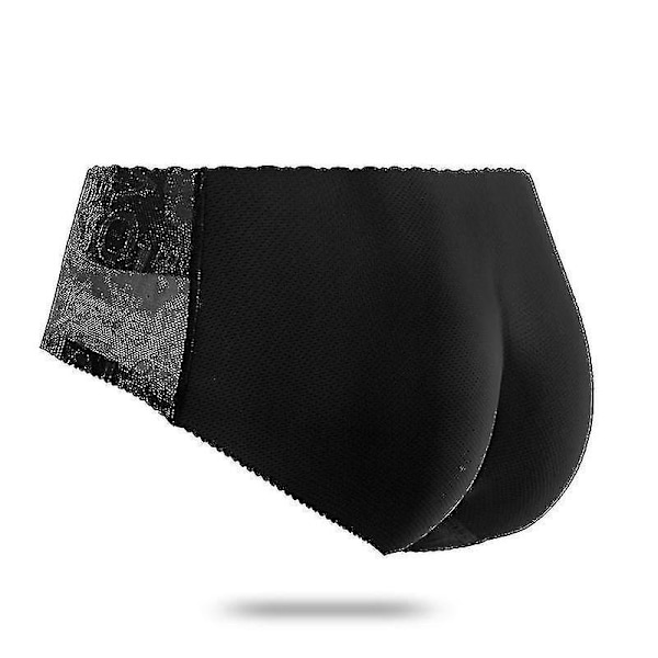 Pehmustetut Push Up -alushousut naisille - Takapuolen kohottaja, korosta käyriäsi (Malli: JB51-3) L Matala vyötärö 188black-A