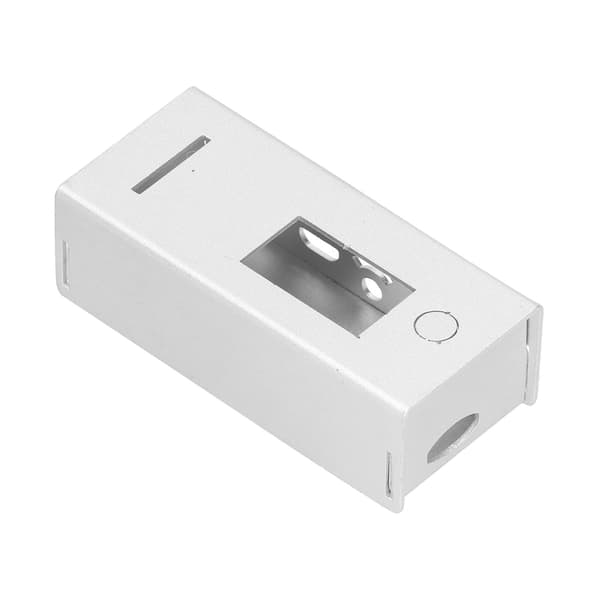 Skyddande skal av aluminiumlegering för Raspberry Pi W Silver