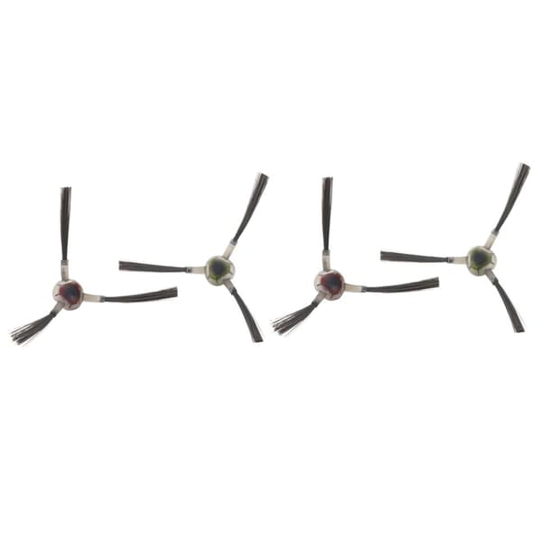 4PCS Sidoborstar Ersättning Passar till Deebot DE55 DE6G DD33 DJ35 Robotdammsugare