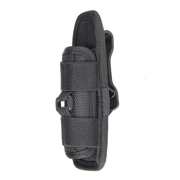 Ficklampa Väska Holster 360 Grader Vridbar Klämma Hölje för Bälte Ficklampa Hållare Fiske Jakt Tillbehör