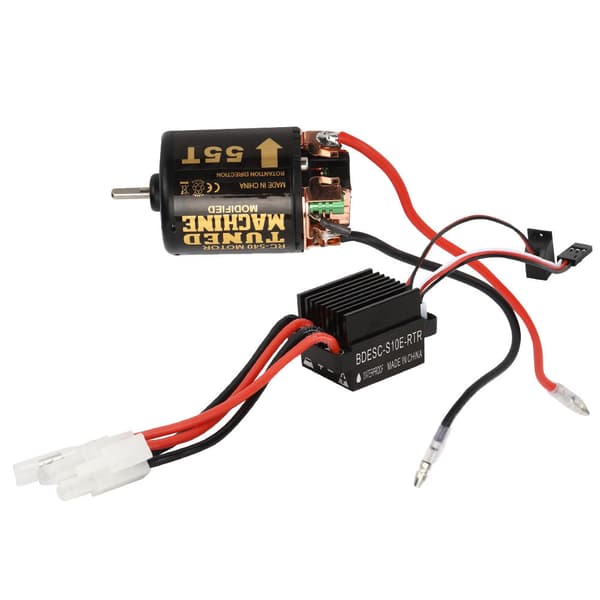 RC Modelbil Universal 540 Børstemotor med 320A Børste ESC RC Dele Tilbehør 55T