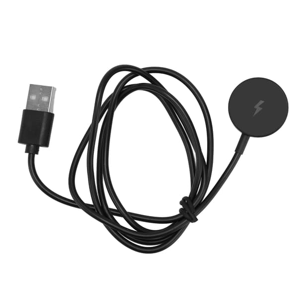 Klokkelader Magnetisk Rask Multi Beskyttelse Bærbar Klokke Ladekabel for Access Sofie Bradshaw Grayson 1 meter Svart