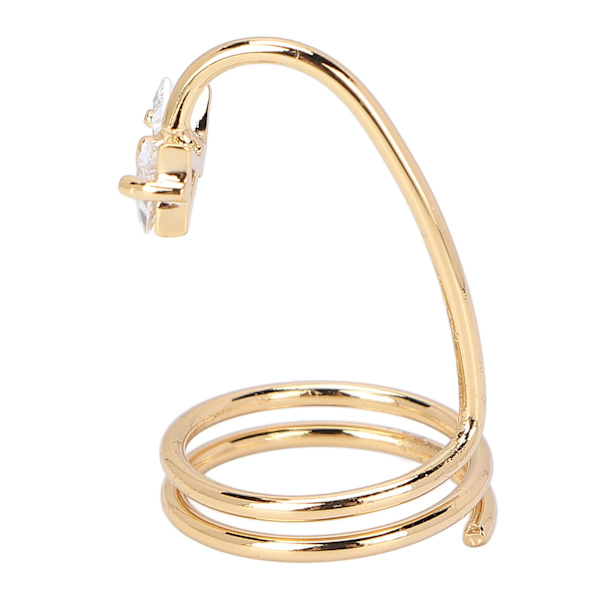 Moderigtigt fingerneglering galvaniseret kobber manicurering neglekunsttilbehør guld