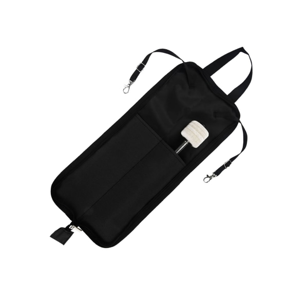 IRIN Drum Stick -säilytysriippuva laukku Drumstick kannettava käsilaukku kahvalla (musta)