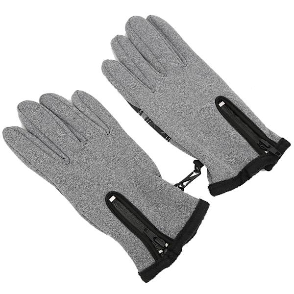 Vattentäta handskar för utomhussporter, ridning och klättring, varma unisex-handskar med pekskärm, helfingrar, M